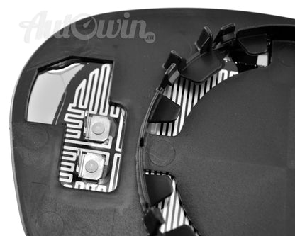 Heated Convex Mirror Glass for BMW 3 Series E90 E91 E92 E93 (2005-2009)