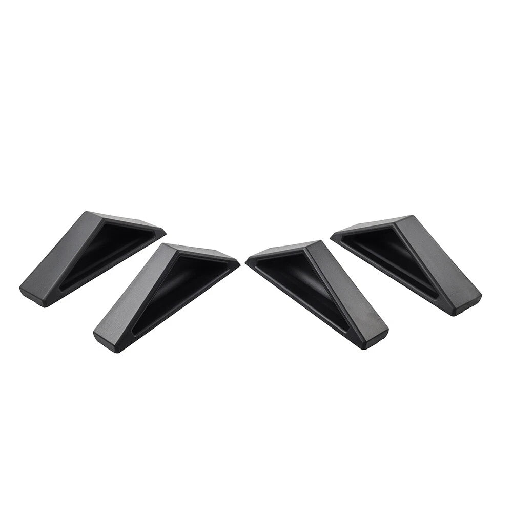 4Pcs Black Fingerprint Resistant Interior Door Handles for Tesla Cybertruck (2024)