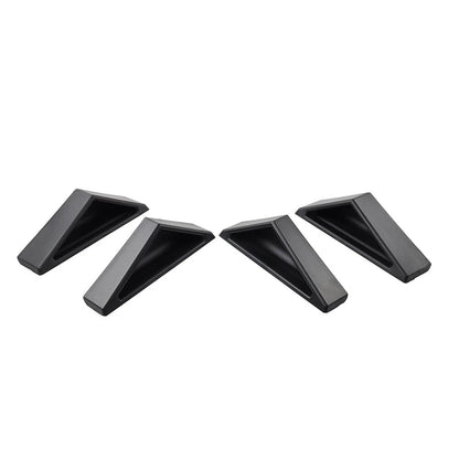 4Pcs Black Fingerprint Resistant Interior Door Handles for Tesla Cybertruck (2024)