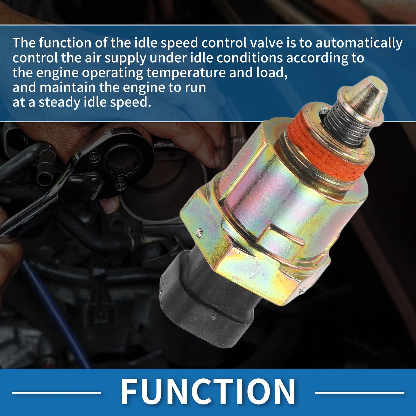 Idle Air Control Valve for Chevrolet Corvette (1982-1984)