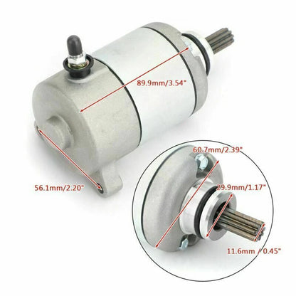 New Starter 9-Tooth 12V for Honda CBR125R (2011-2018)