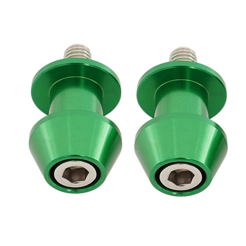Stand Screw Swingarm Spools Slider M8 Green for Honda CBR 600RR 1000RR (2003-2023)