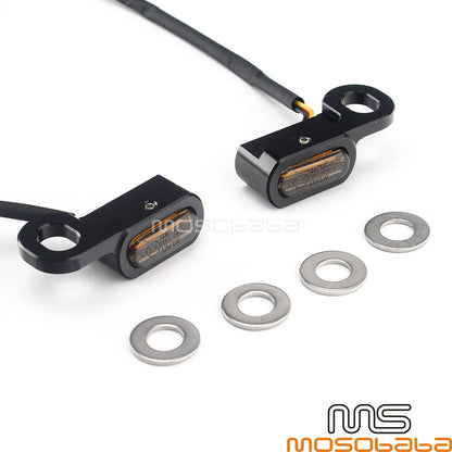 Mini LED Turn Signal Lamp Amber for Harley Softail (2017)