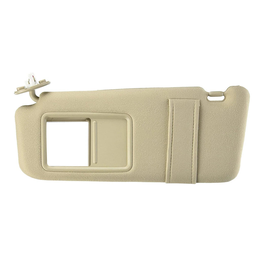 Beige Left Sun Visor Mirror for Toyota Venza (2009-2016)