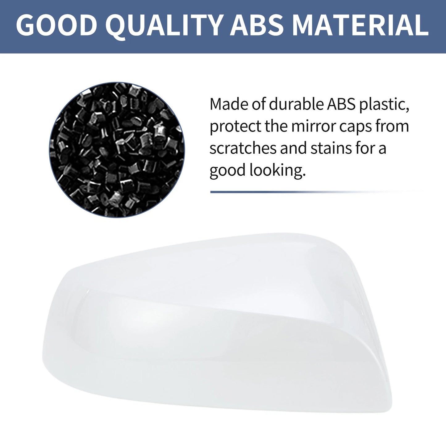 Driver Side Mirror Cover Cap for Toyota RAV4 LE (2019-2023)