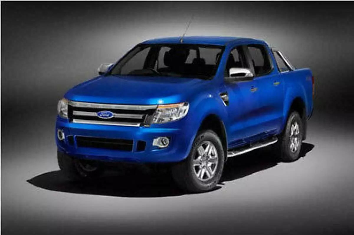 2 x Black Matt Tail Light Covers for Ford Ranger Px(2012-2015)