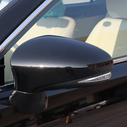 Black Left Mirror Cap Cover for Lexus IS RC 200 300 350 RC F SPORT (2014-2019)