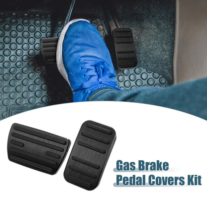 Gas Brake Pedal Covers for Honda Civic (2016-2021) Black