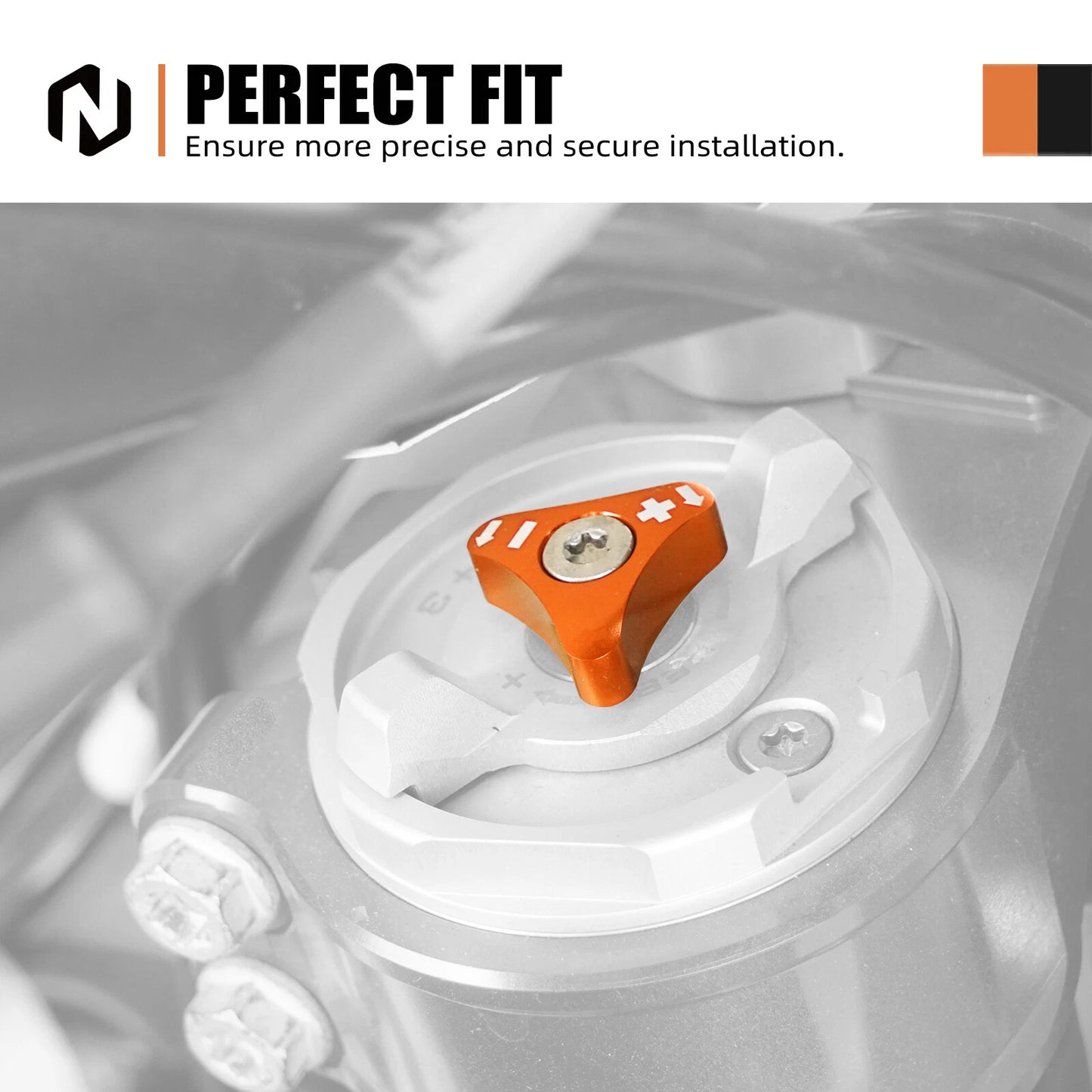 48mm Forks SXS Knob Adjuster for KTM 690 Enduro, SMC (2007-2018)