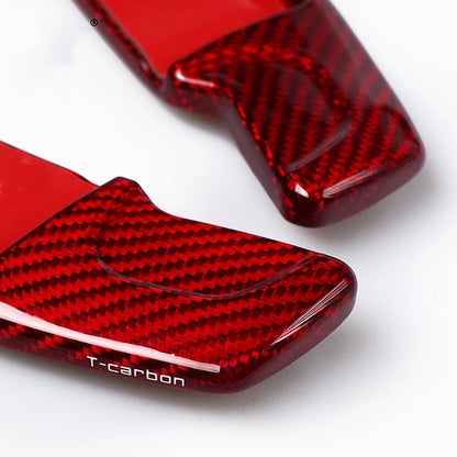 2 x Carbon Fiber Shift Paddle Extensions for BMW 5 Series