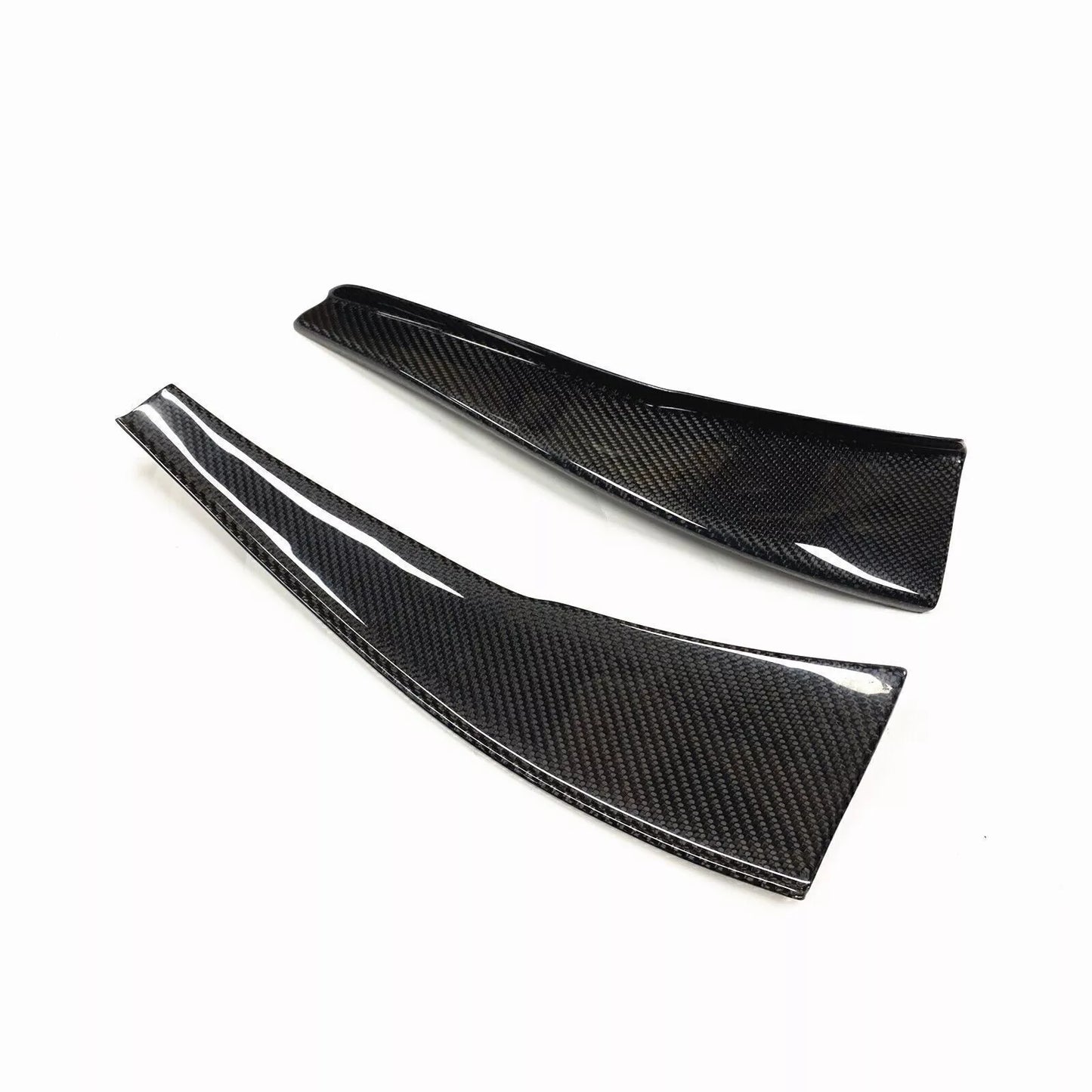 Front Side Fins Splitter Canards for BMW E90 E92 M3 (2007-2013) Carbon Fiber