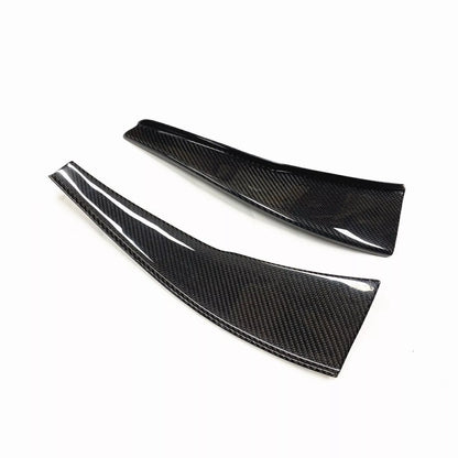 Front Side Fins Splitter Canards for BMW E90 E92 M3 (2007-2013) Carbon Fiber