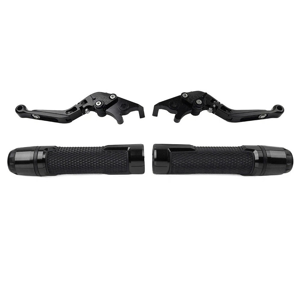 Folding Extendable Brake Clutch Lever Grip Set for Yamaha FZ MT 07 09 (2014-2020)