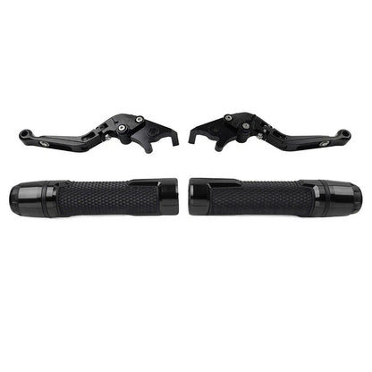 Folding Extendable Brake Clutch Lever Grip Set for Yamaha FZ MT 07 09 (2014-2020)
