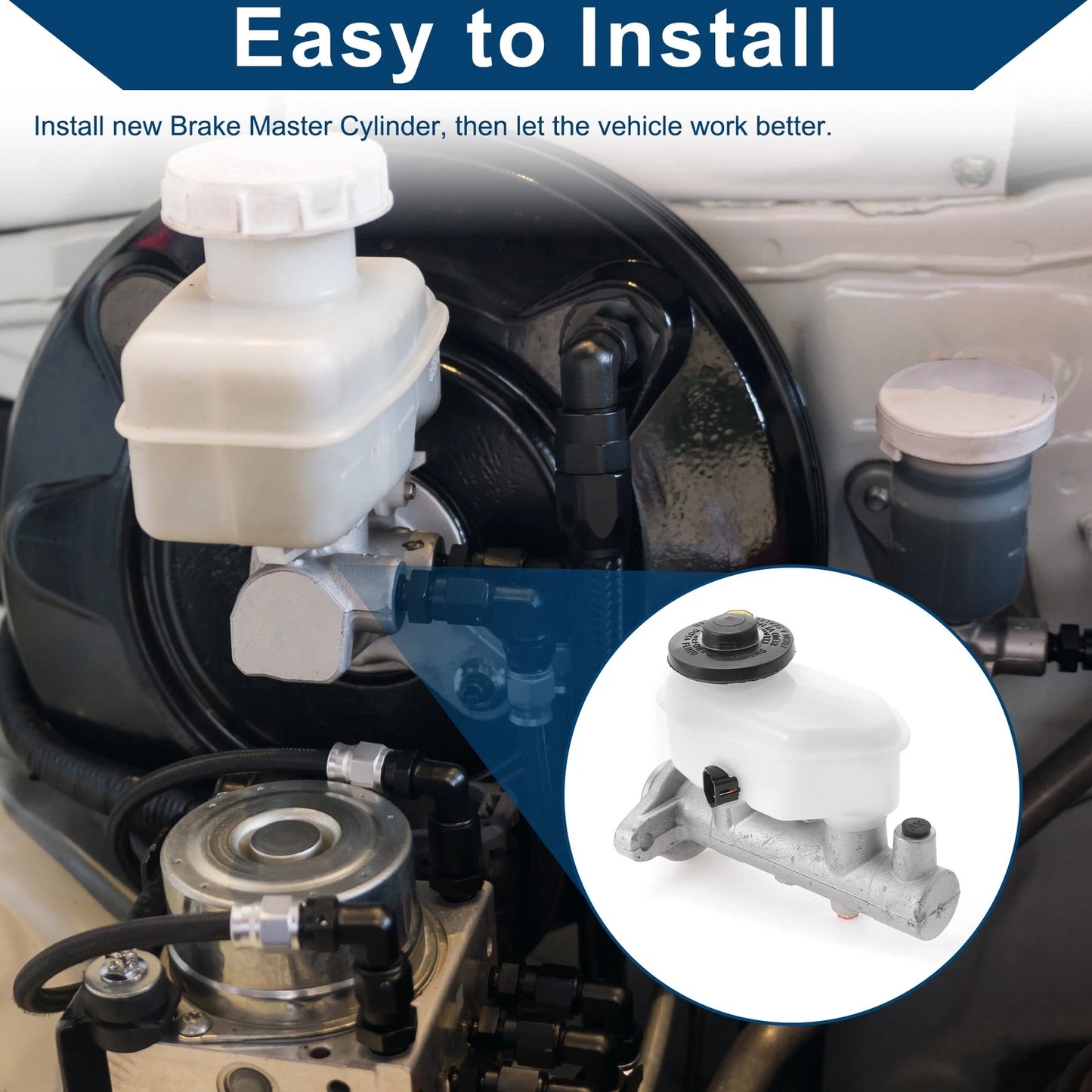 Brake Master Cylinder Reservoir for Toyota Solara (2000-2003)