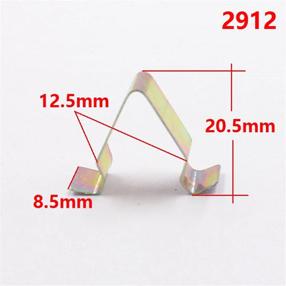 40Pcs Metal Retaining Clips for Universal Car Dash Radio Panel Fasteners