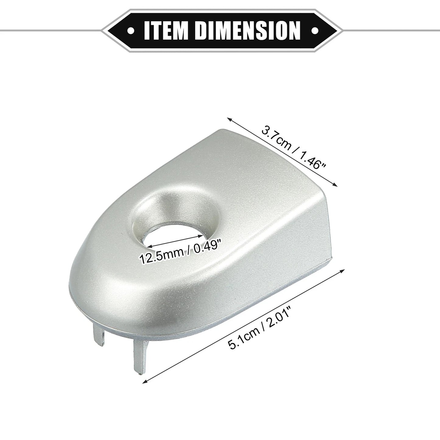 Left Right Door Handle Cap Covers for Nissan Versa (2007-2012)