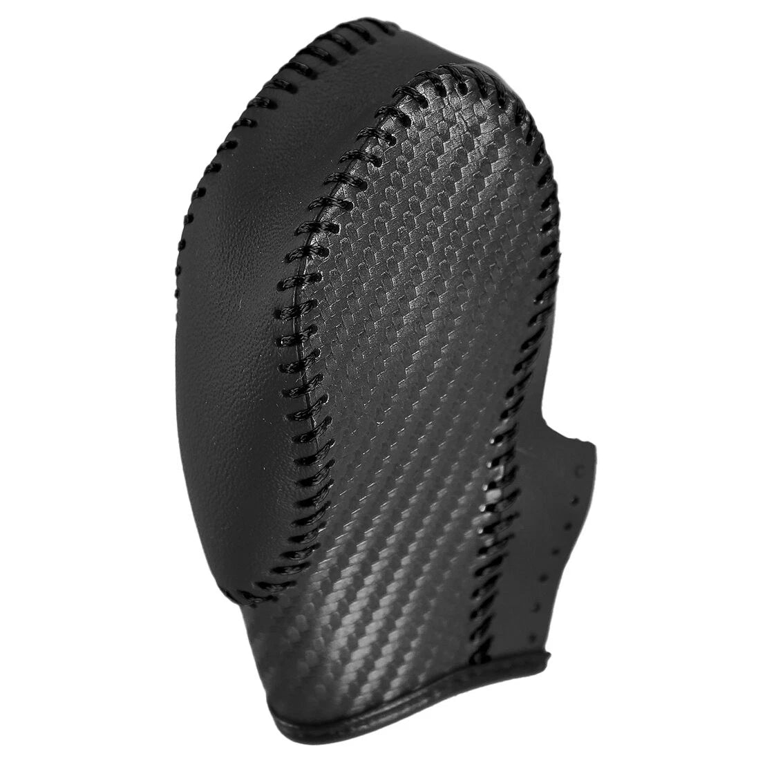 Black Faux Leather Gear Shift Knob Cover for Ford Focus Fiesta Transit
