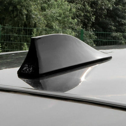 Gloss Black Universal Shark Fin Roof Car Antenna for Various Makes & Models