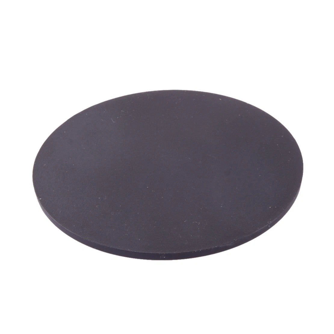 Black Carbon Fiber Water Cup Holder Pad Mat Cushion Non-Slip for Car