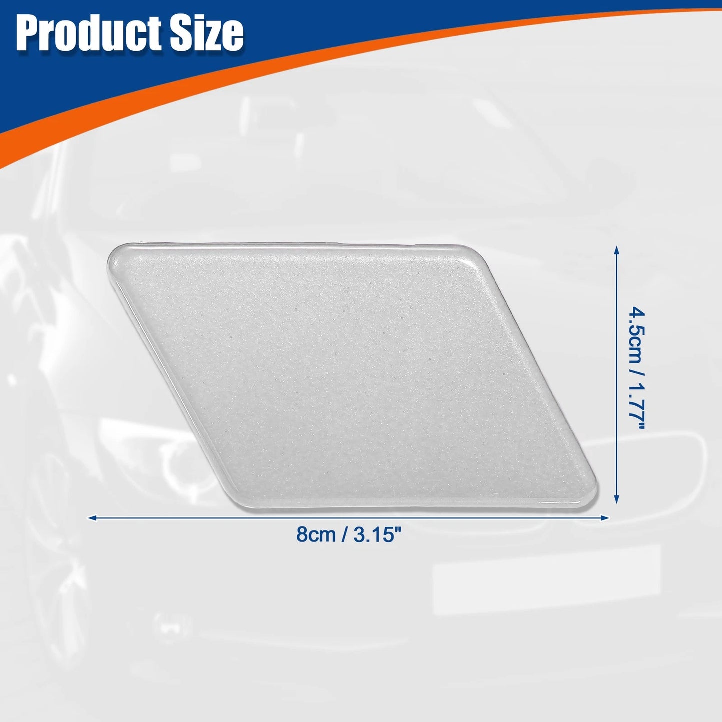 Right Side Front Bumper Washer Nozzle Cover for BMW 3 Series (2007-2013)
