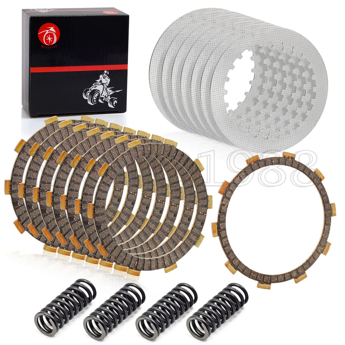 Clutch Friction Steel Plate Kit for Honda Shadow Phantom 750 (2010-2019)