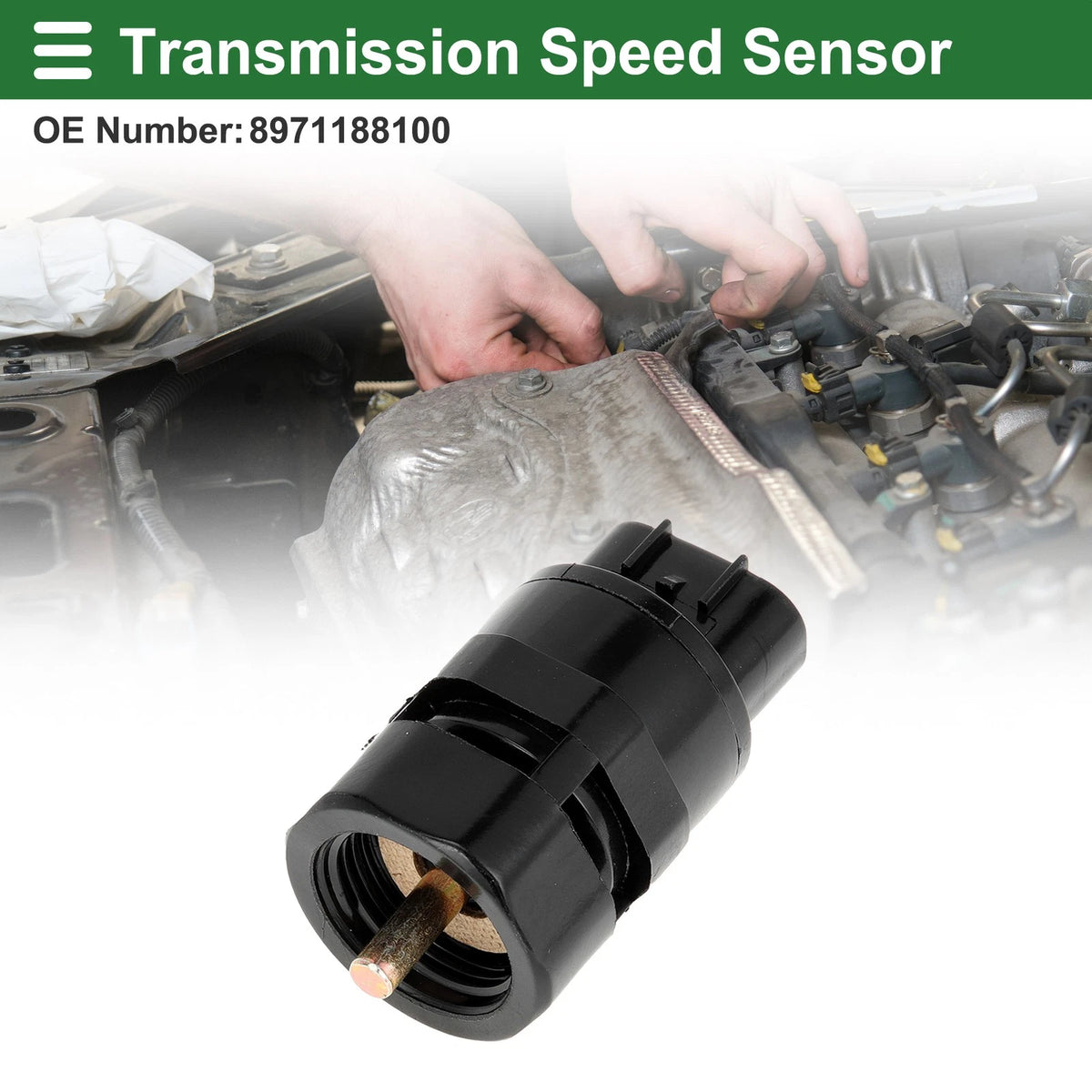 1 Pc Transmission Speed Sensor for Isuzu Pickup 1Ton 2.6L (88-92)