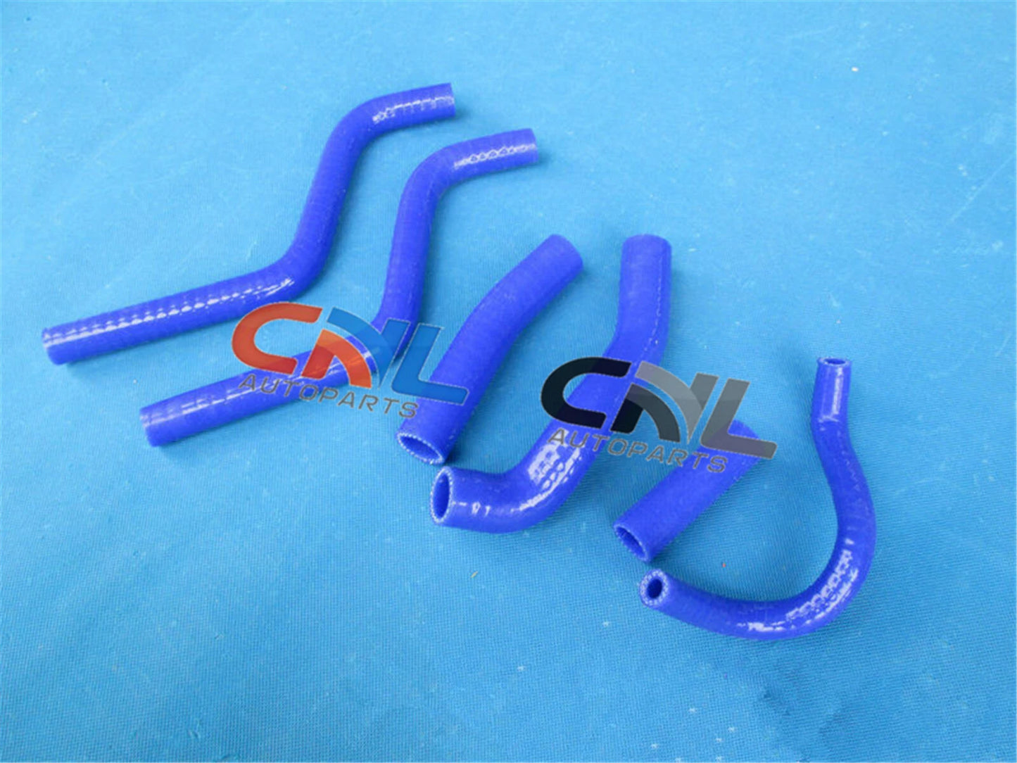BLUE silicone radiator hose for Honda CR250R (1988-1991)