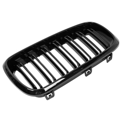 Glossy Black Front Kidney Grille for BMW X5 2014-2018 (2 x Slats)