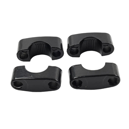 Black 22mm 7/8" Handlebar Mount Clamp Riser for Dirt Pit Bike ATV