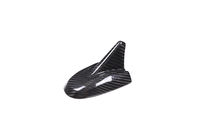 For Ghibli Quattroporte 14-21 Real Carbon Fiber Shark Roof Antenna Cover Caps
