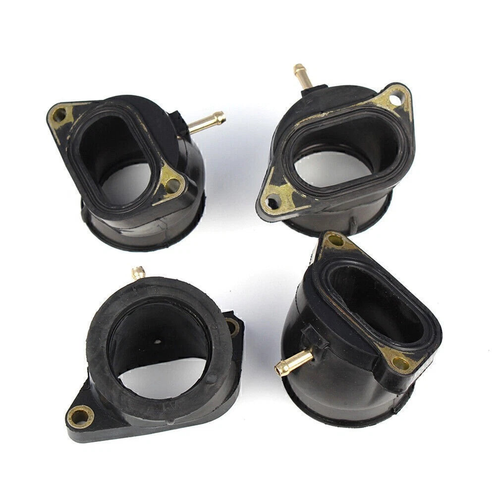 4 x Carburetor Intake Manifold Boots for Yamaha FZS1000 FZ-1 FAZER (2001-2005)