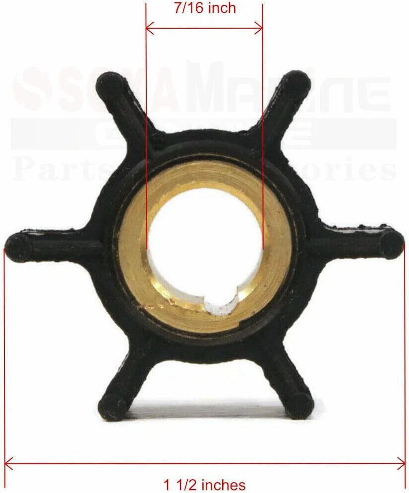 Outboard Water Pump Rebuild Kit for Johnson Evinrude 4-8HP Models