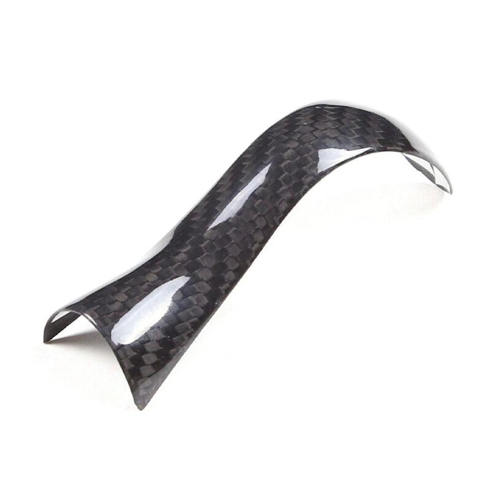 Black Carbon Fiber Car Shift Knob Cover for Infiniti Q50