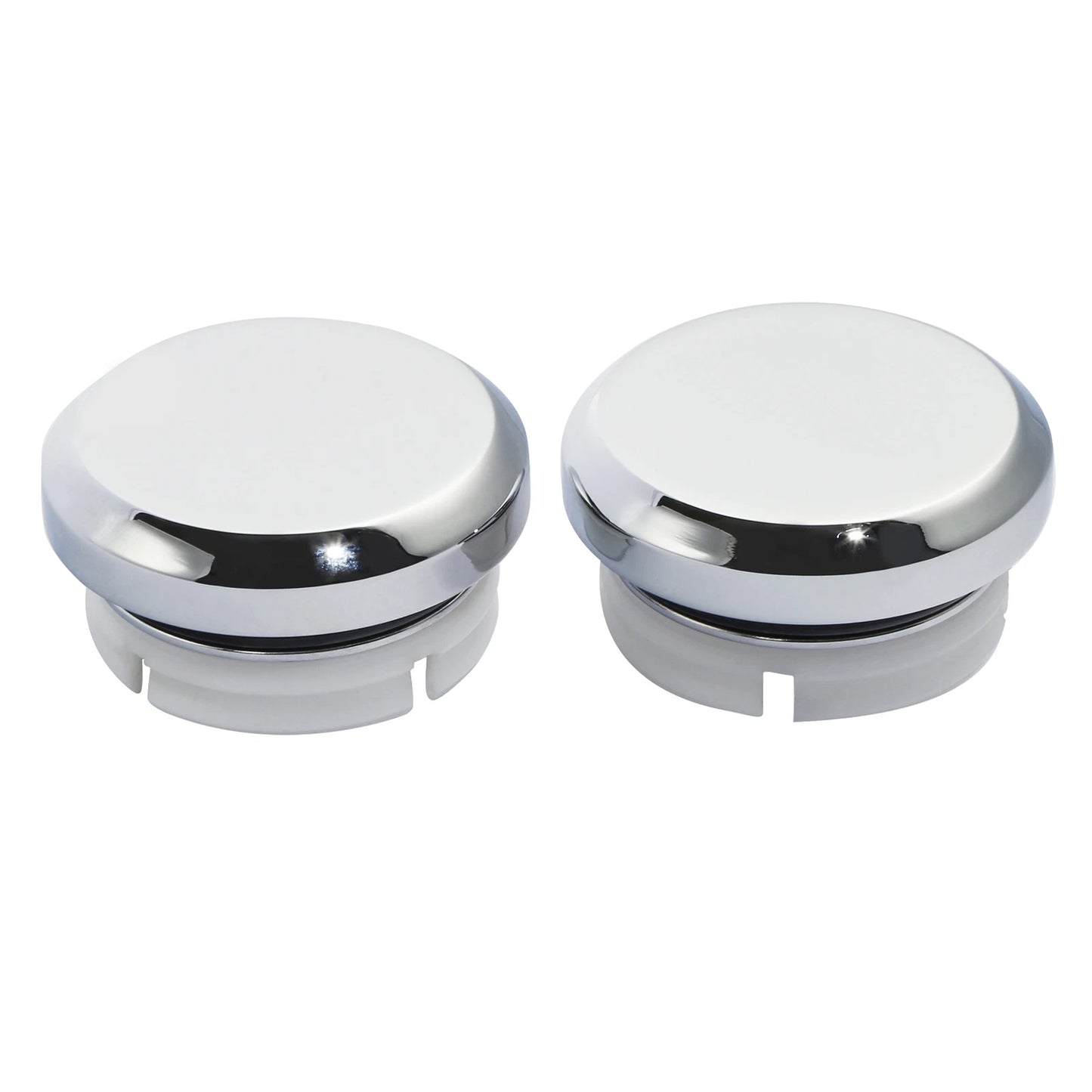 Chrome Swing Arm Pivot Covers for Harley Sportster S (2021-2024)