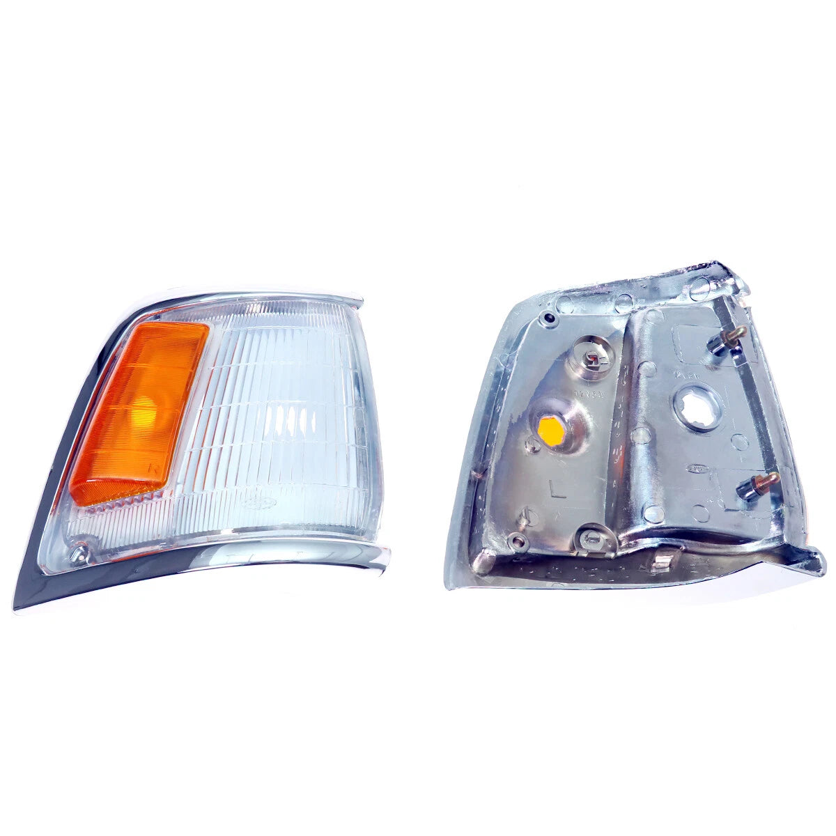 Chrome Corner Indicator Light for Toyota Hilux RN85 LN100 1988-1991