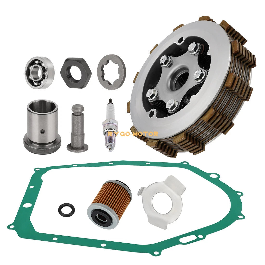 Heavy Duty Clutch & Gasket / for Yamaha Warrior 350 (1987–2004)