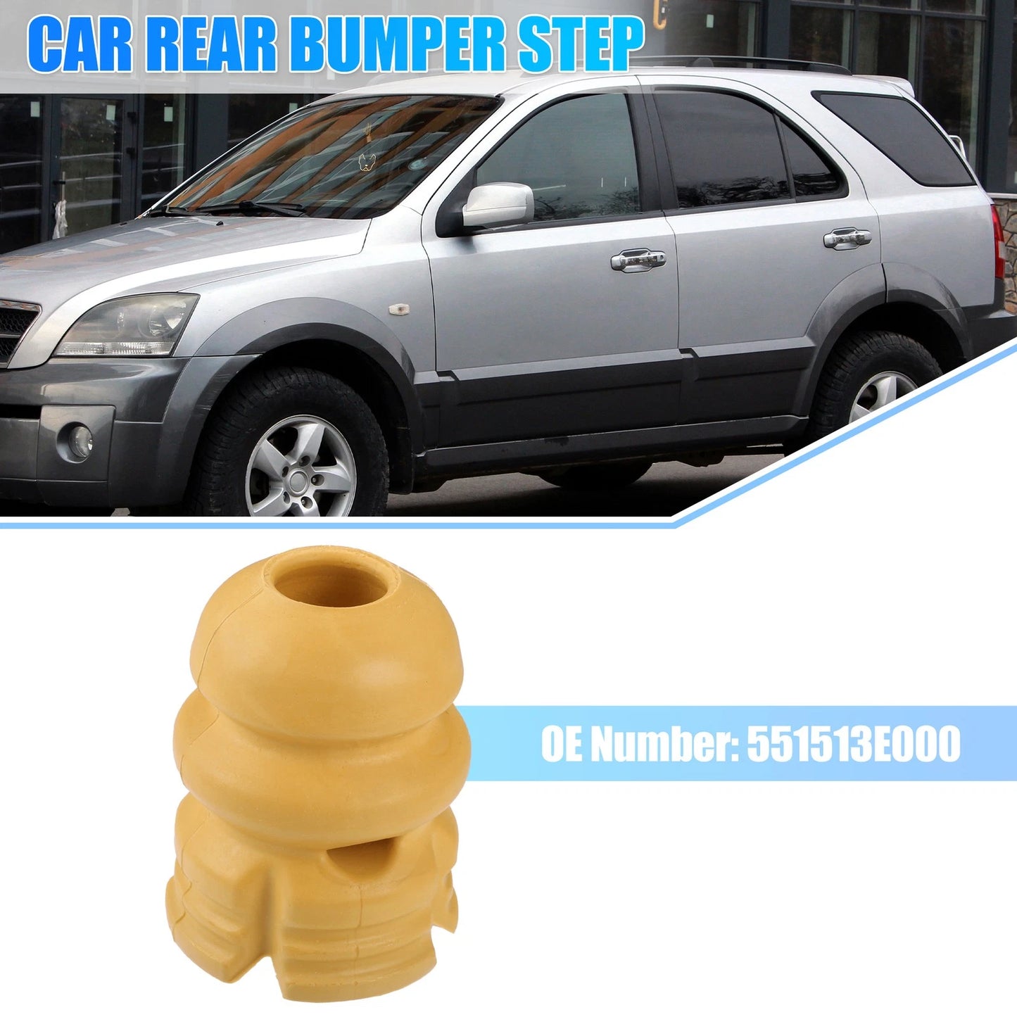 Rear Bumper Step for Kia Sorento EX LX (2003-2004)