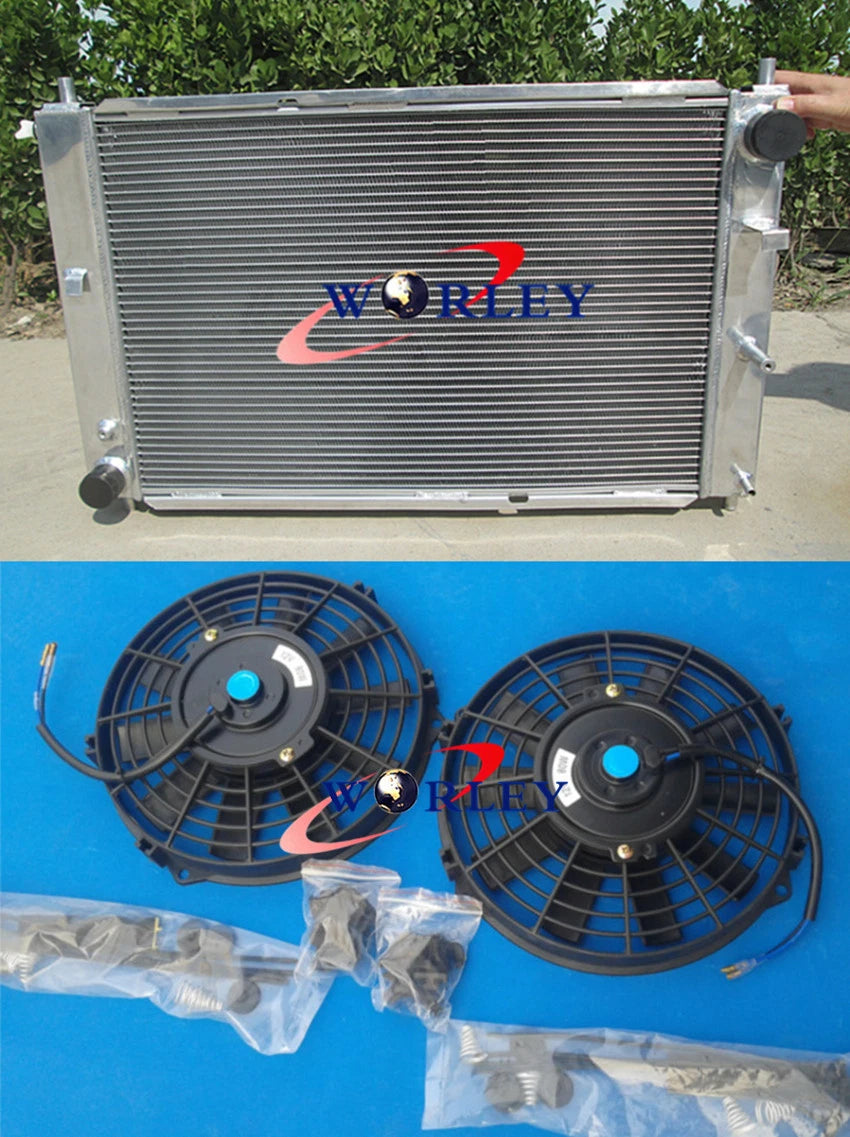 52MM Aluminum Radiator & Fans for Ford Mustang (1997-2004)