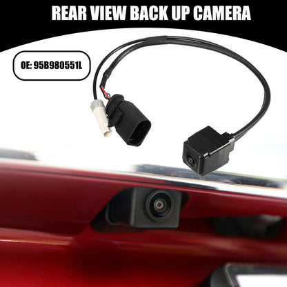 Rear View Back Up Camera Black for Porsche Macan (2015-2020)