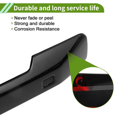 Gloss Black Exterior Door Handle Cover Trim for Ford Bronco (2021-2025)