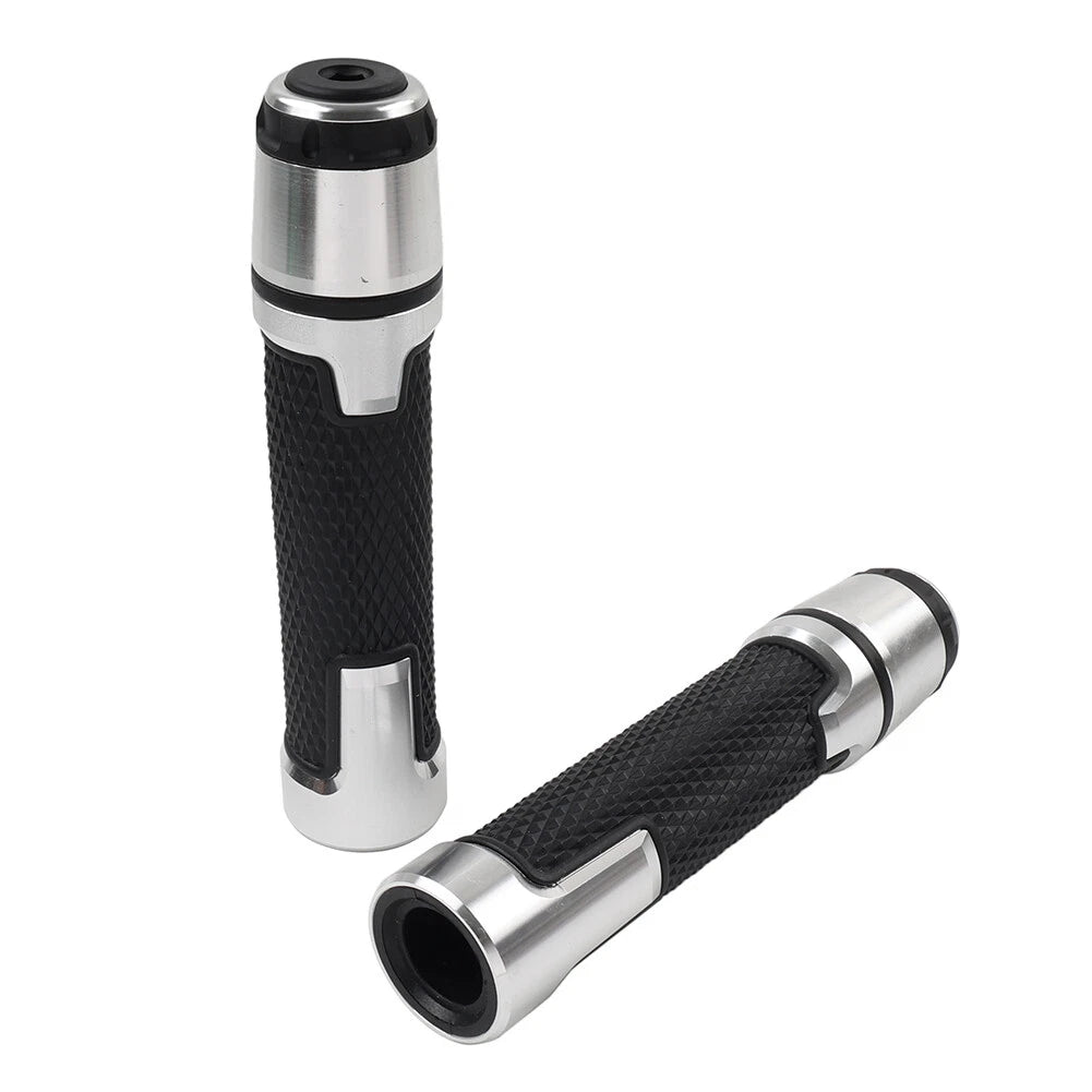 22MM 7/8 Inch Handlebar Grips with Bar Ends for Harley & Honda