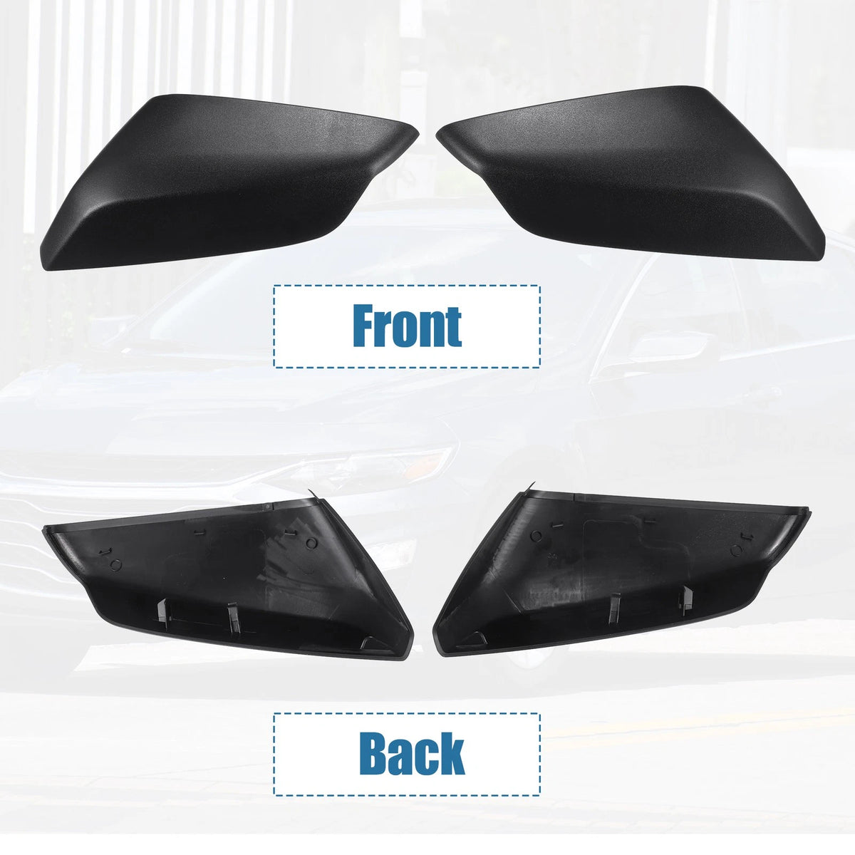1 Pair Car Rear Mirror Cover for Chevrolet Malibu (2016-2021)