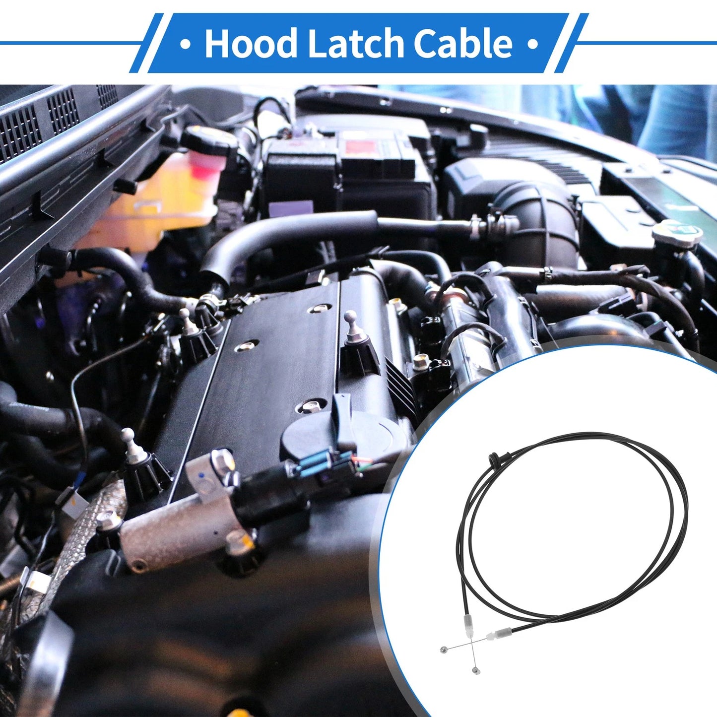 Hood Latch Release Cable for Honda Civic (1996-2000)