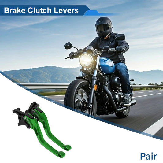 1 Pair Adjustable Short Brake Clutch Lever for Kawasaki Z900 (2025–2025)