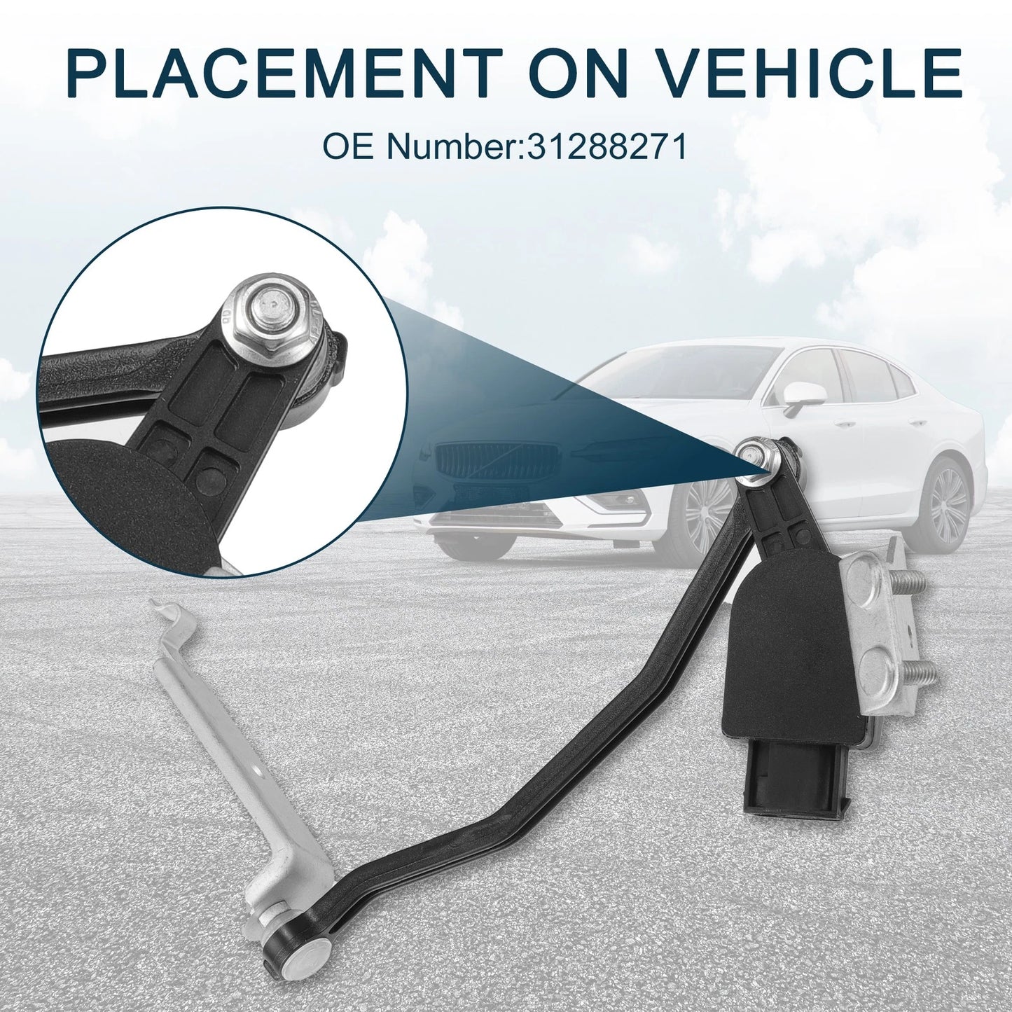 Air Suspension Level Sensor for Volvo S60 (2001-2010) Front Left