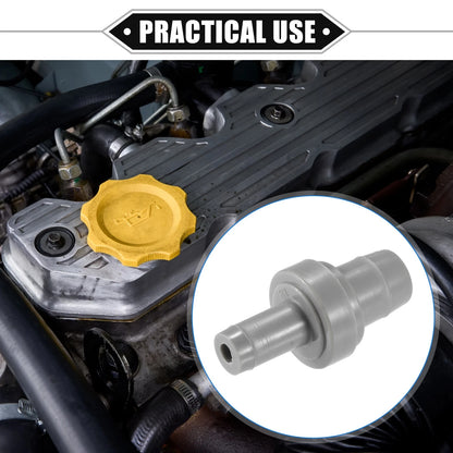 PCV Valve for Toyota Corolla (1993-1997) Durable Plastic Gray