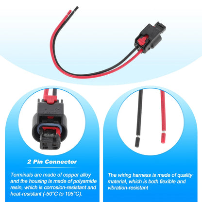 6Pcs Ignition Coil Connector Plug Harness for Chrysler Jeep (2005-2010)