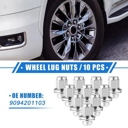 Wheel Lug Nuts / 10pcs / Wheel Lug Nuts for Toyota Tundra Sequoia