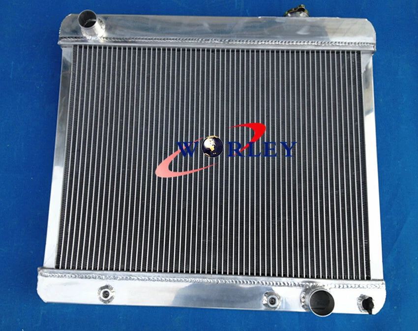 3ROW Aluminum Radiator & Fans for 1963-1966 Chevy C10 C20 C30